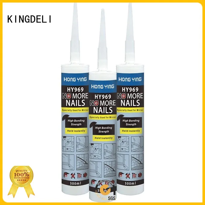 KINGDELI mirror no more nails glue for business for flooring panels