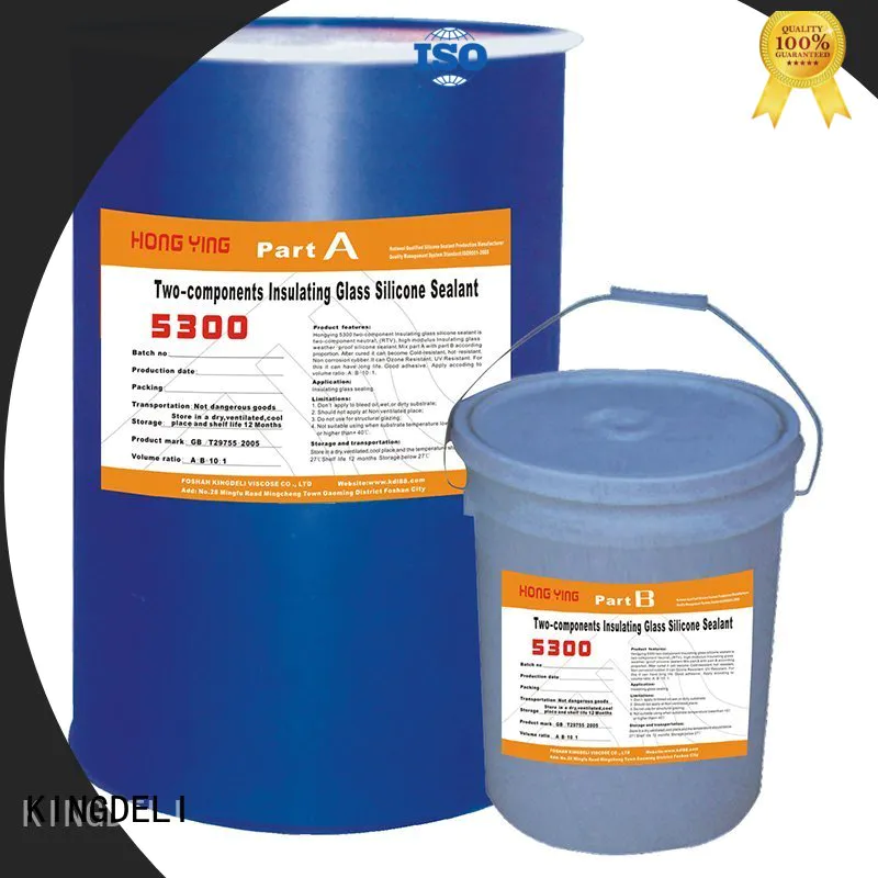 KINGDELI component silicone adhesive glue manufacturers for curtain wall