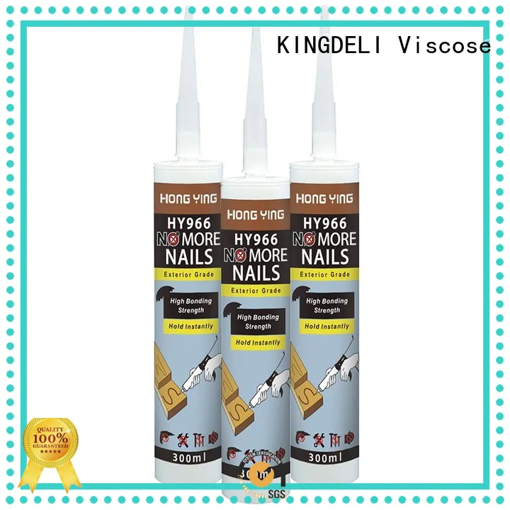 KINGDELI mirror no more nails glue manufacturer for masonry decking