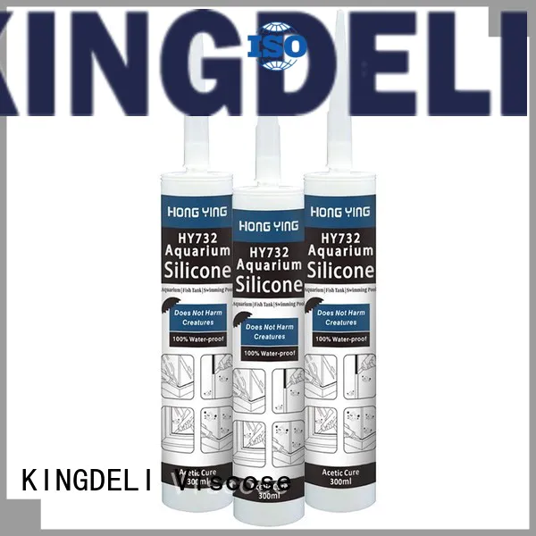 KINGDELI solvent-free small tube silicone sealant manufacturer for adhesion
