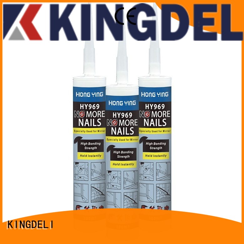 KINGDELI more no more nails easy to apply for flooring panels