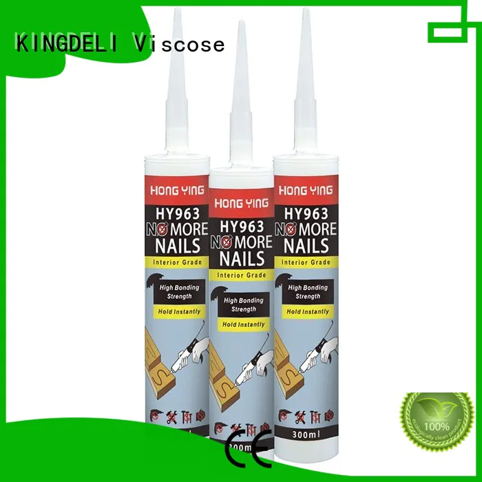 no more nails waterproof exterior for flooring panels KINGDELI