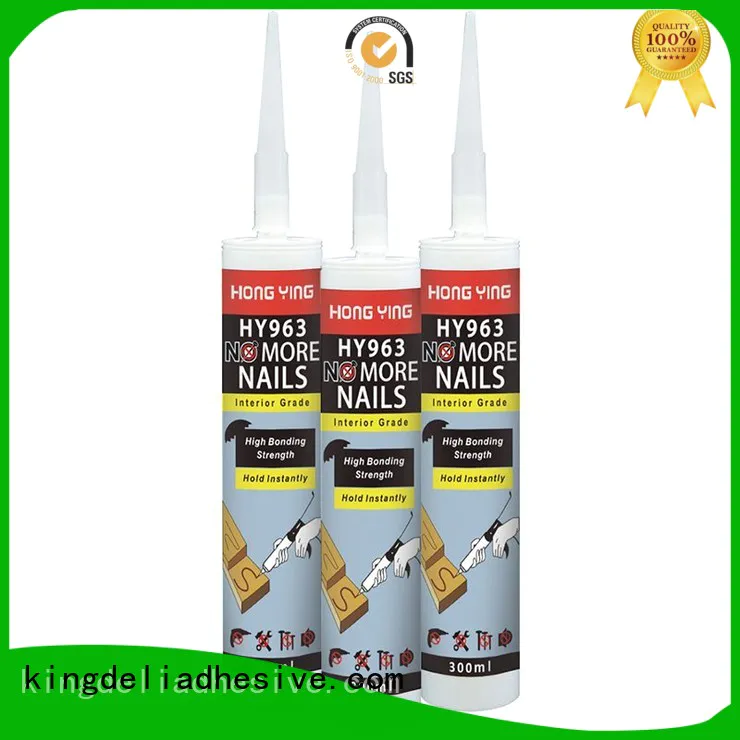 KINGDELI nails no more nails waterproof manufacturer for paneling
